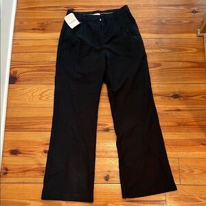 NWT from Dress Up Black Wide-Leg Pants